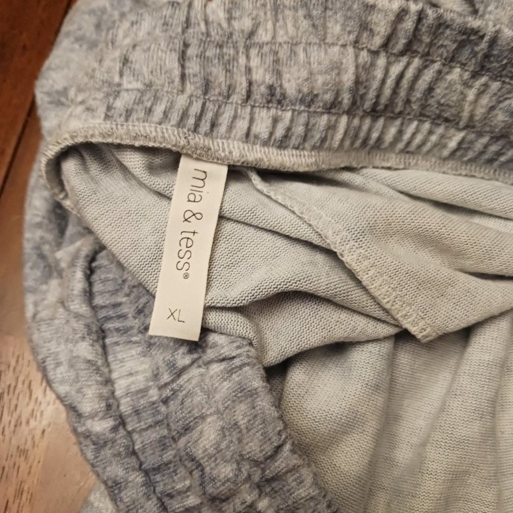 Mia & Tess XL cotton/fleece joggers